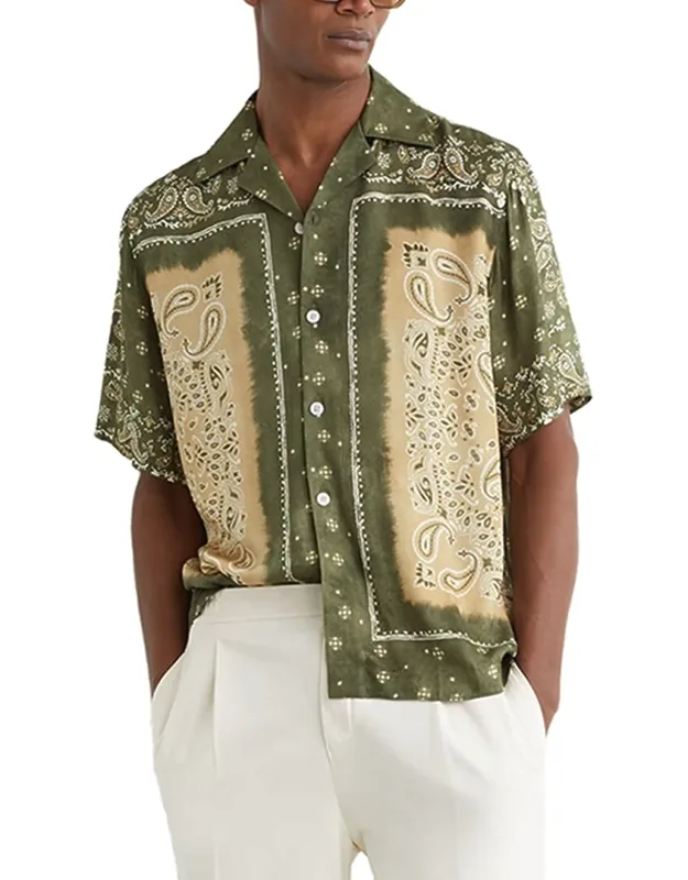 Paisley Print Casual Shirt