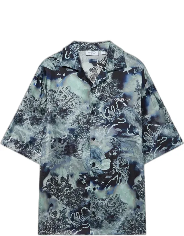 Printed Camp Shirt