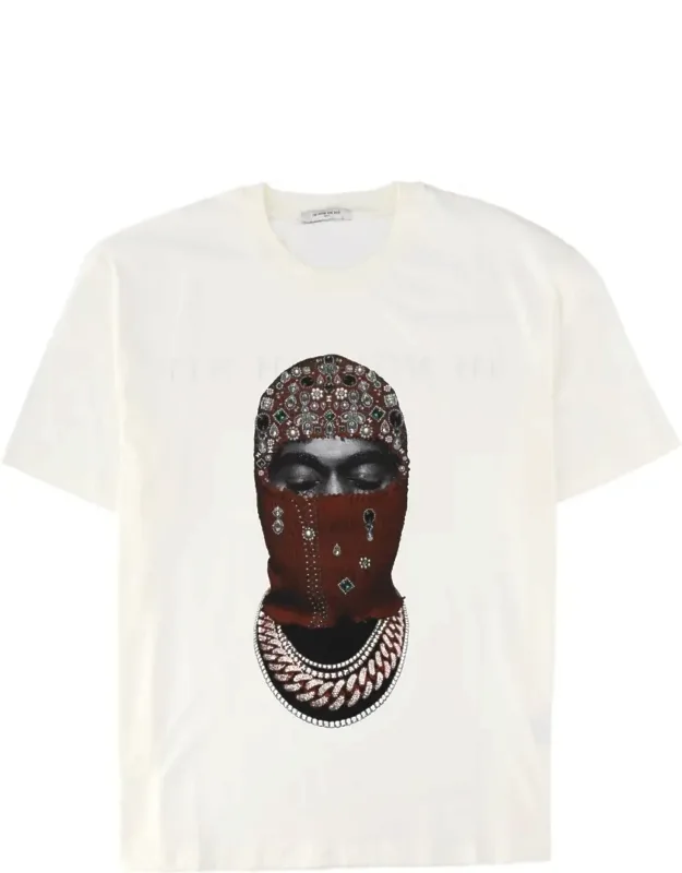 Graphic Print Crew Neck Short-sleeve T-shirt