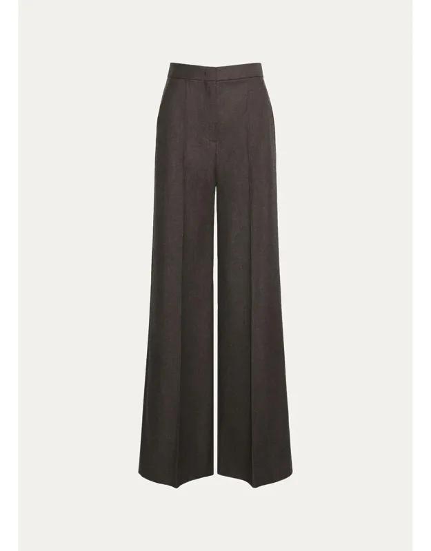 Wide-leg Trousers