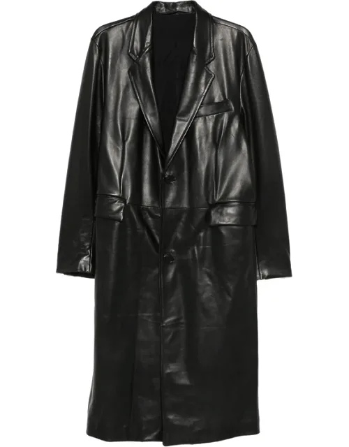 Single-breasted Leather Jacket