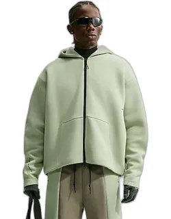 Tech Fleece Ergo Full-zip Hoodie In Jade Horizon With Reflective Details And Split Kangaroo Pockets