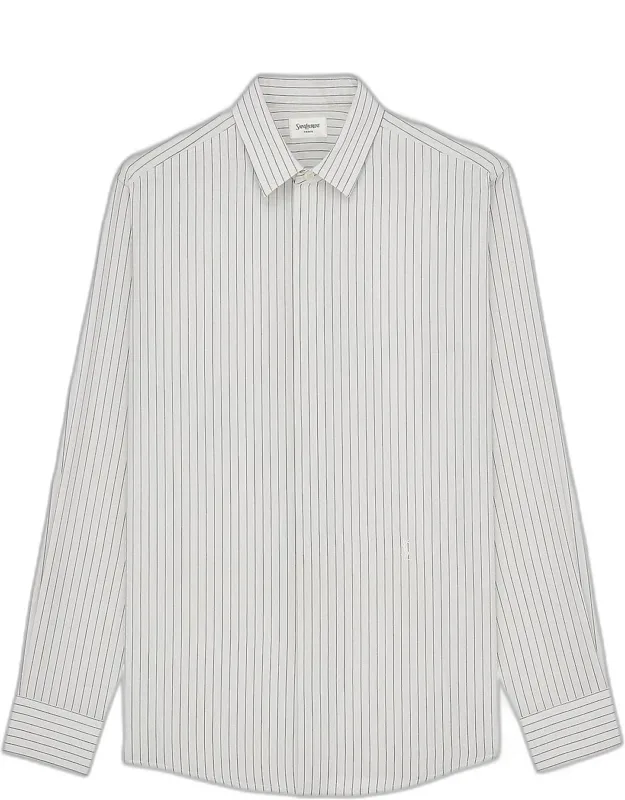 Striped Slim-fit Shirt