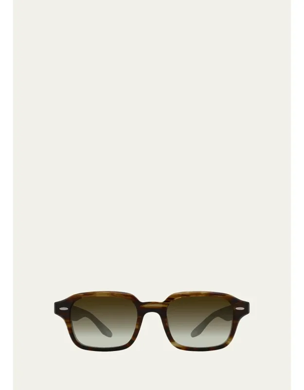 Remi Acetate Square Sunglasses