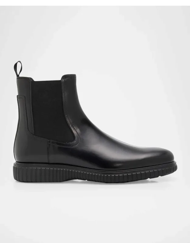 Santo Leather Rubber-sole Chelsea Boots