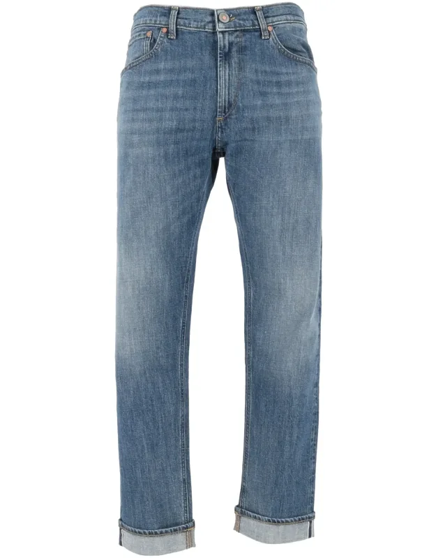Retro Tapered-leg Jeans