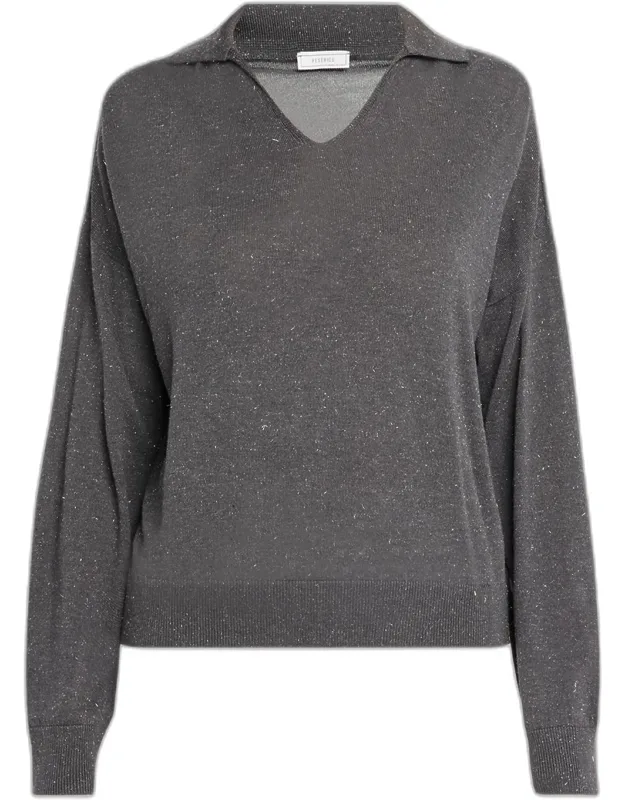 Shimmer Knit Sweater