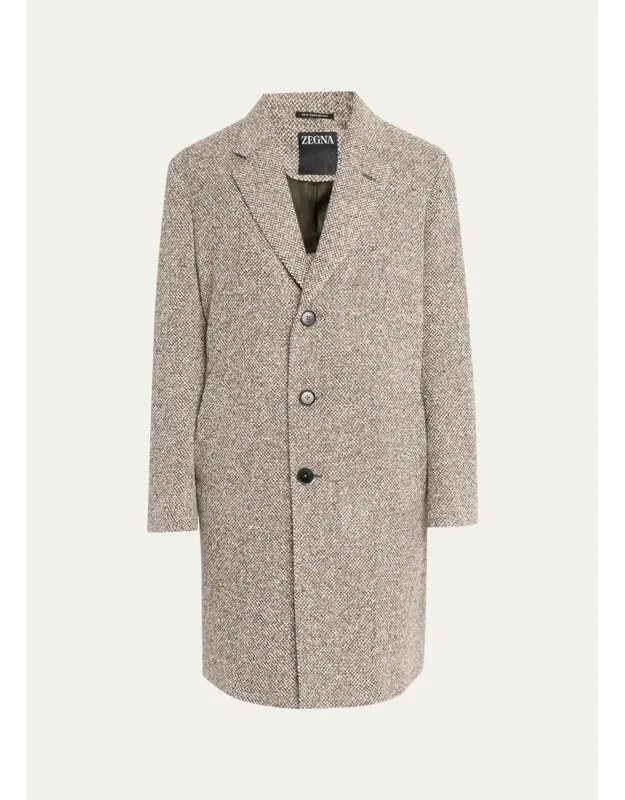 Oasi Cashmere Melange Overcoat