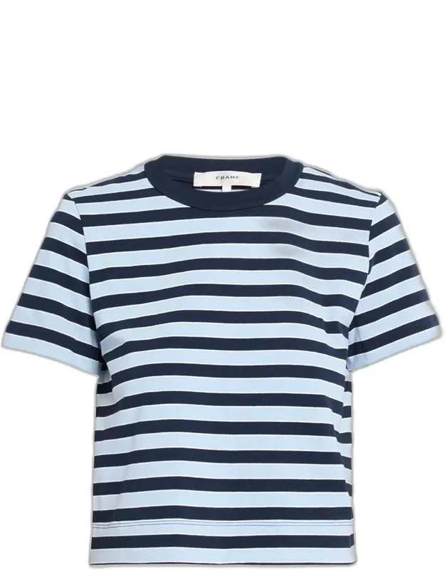 Boxy Striped Tee