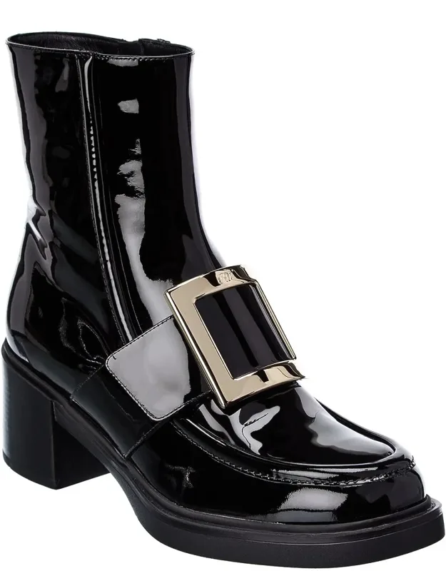 V Rangers Patent Bootie
