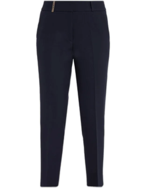 Cropped Slim-fit Pants
