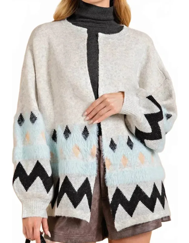 Soft And Cozy Open Front Cardigan Sweater