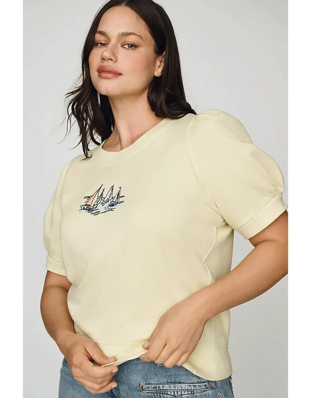 Puff-sleeve Sweatshirt