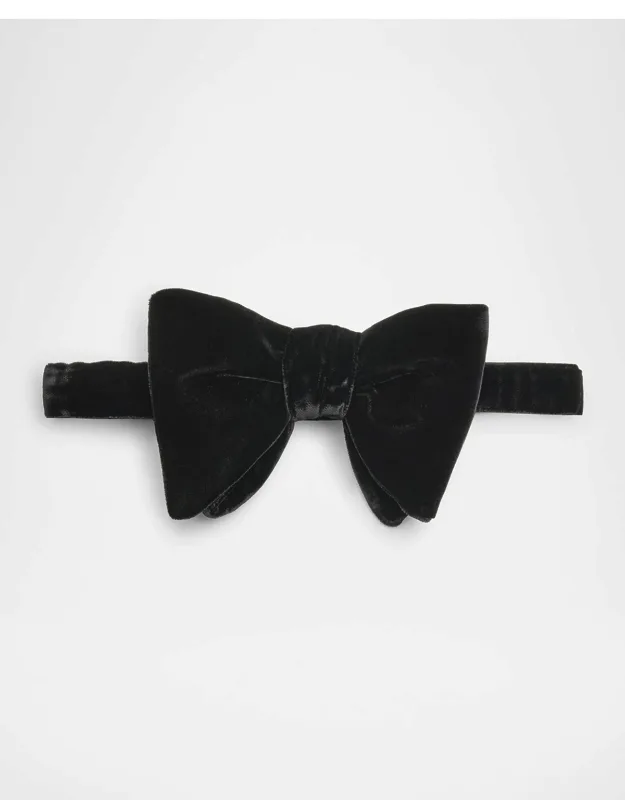 Velvet Pre-tied Bow Tie