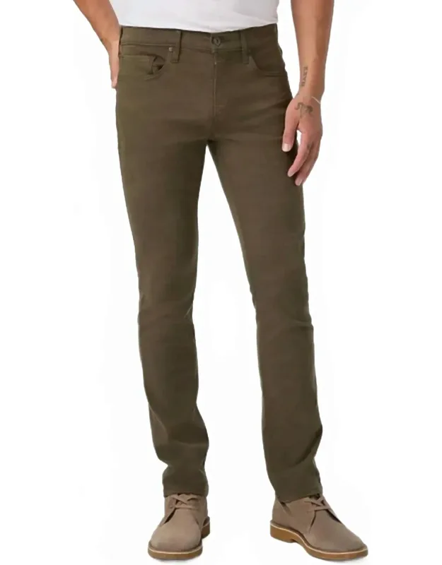Transcend Federal Slim Straight Jean With Mid-rise Waist And Straight Leg