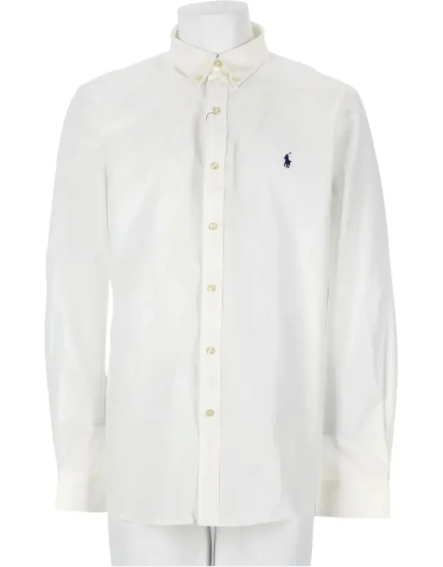 Long-sleeve Pointed Collar Shirt