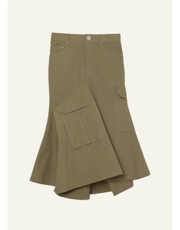 Cargo Midi Skirt