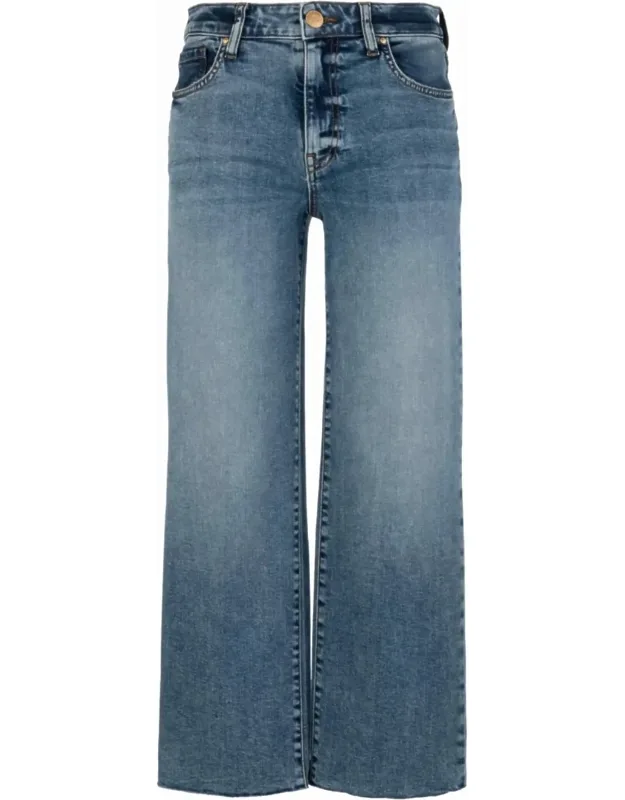 Charlotte High Rise Wide Leg Denim Jeans