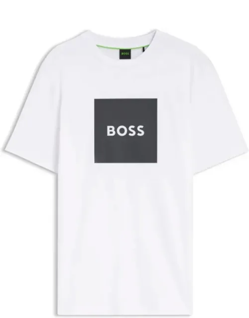 _logo-print T-shirt In Breathable Cotton_