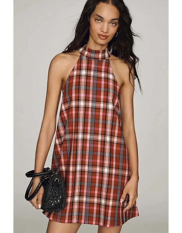 Halter Mini Dress
