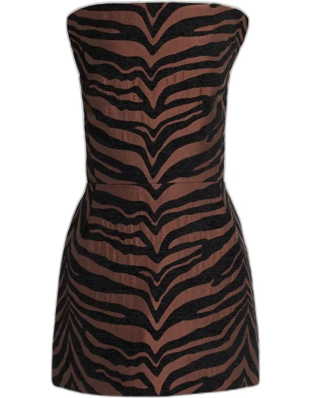 Odette Strapless Mini Dress