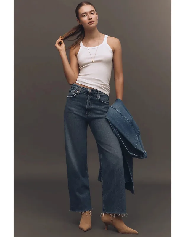 Ren High-rise Wide-leg Jeans