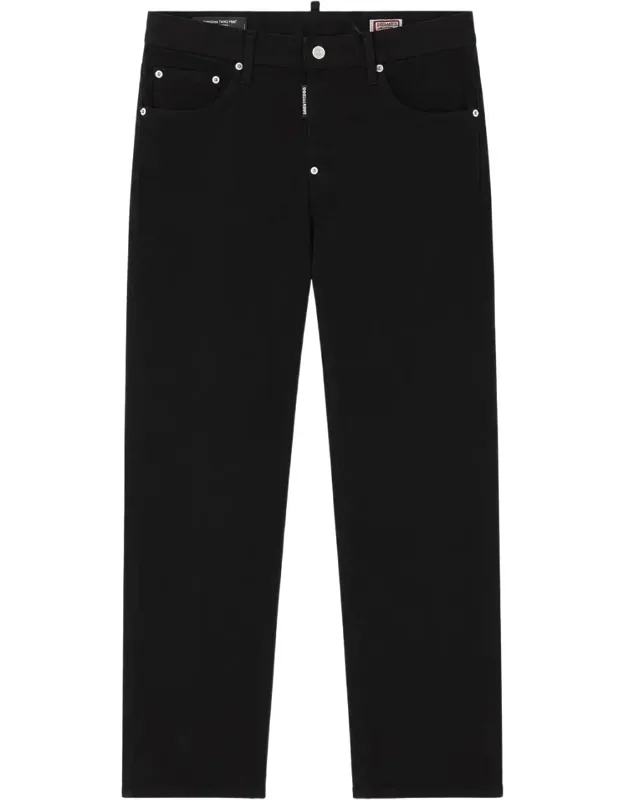Straight-leg Five-pocket Denim Jeans