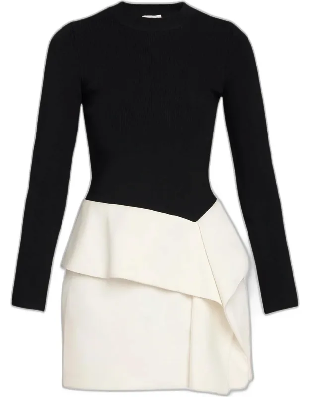 Noel Colorblocked Mini Dress