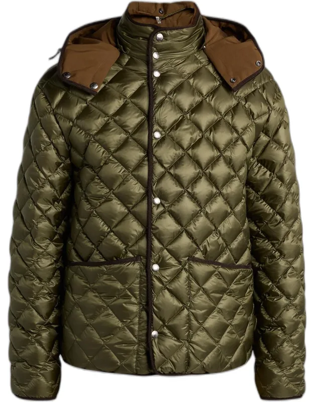 Venserre Quilted Nylon Down Jacket