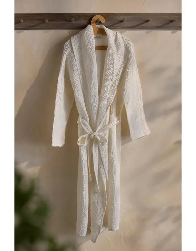 Waffle Weave Robe