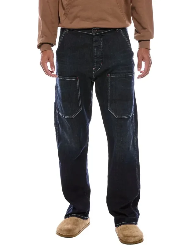 Pocket Straight Jeans