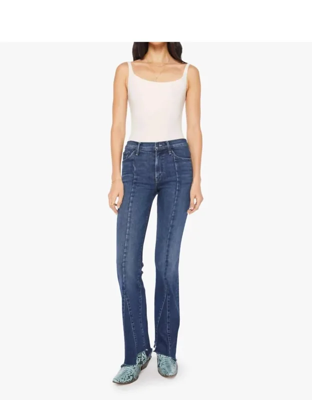The Insider Skimp Pointy Fray Bootcut Jeans