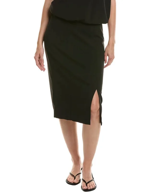 Pull-on Pencil Skirt