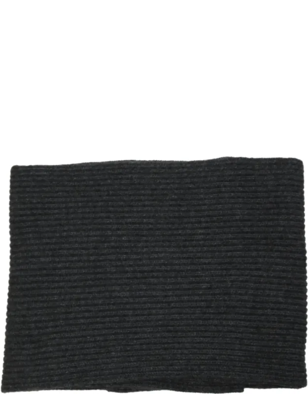 Ribbed Wool-blend Scarf
