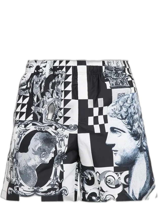 Medusa Collage Swim Trunks