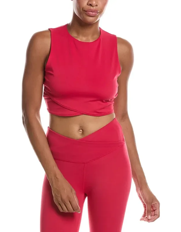 Cropped Wrap Tank