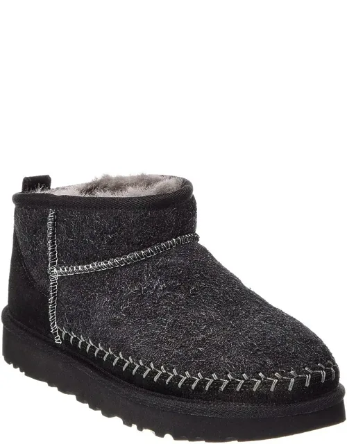 Classic Ultra Mini Suede Booties