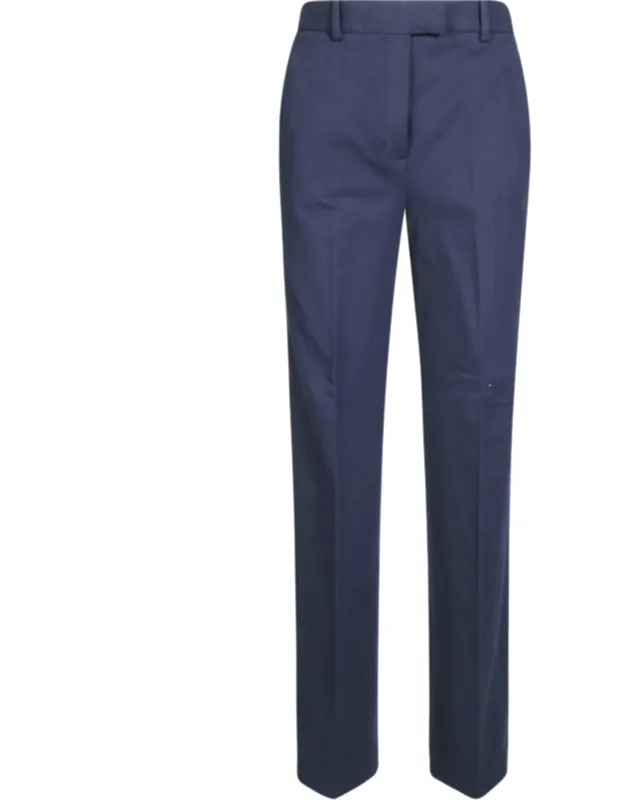 Tailored Straight-leg Pants