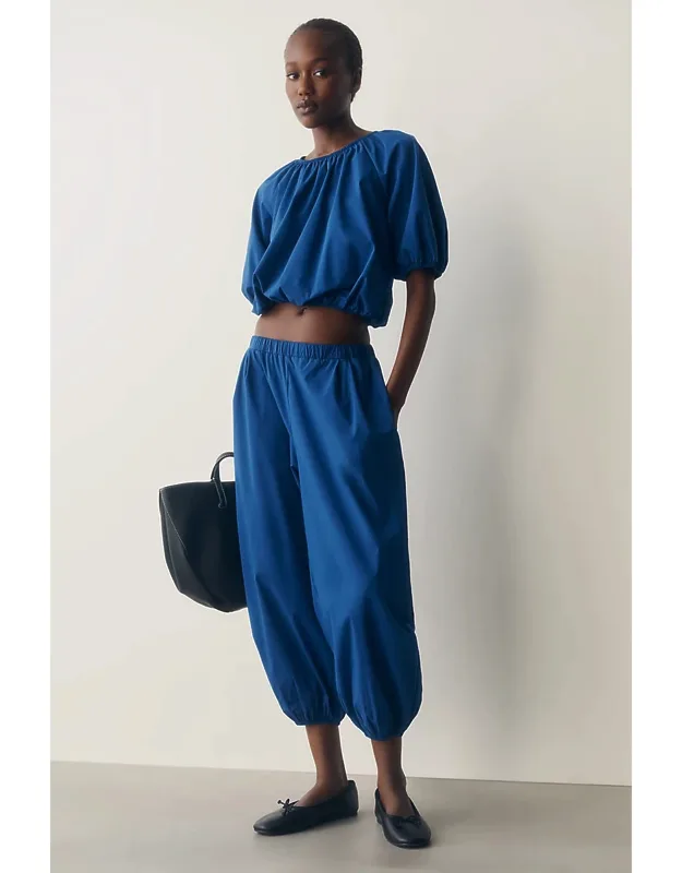 Cropped Bubble Pants