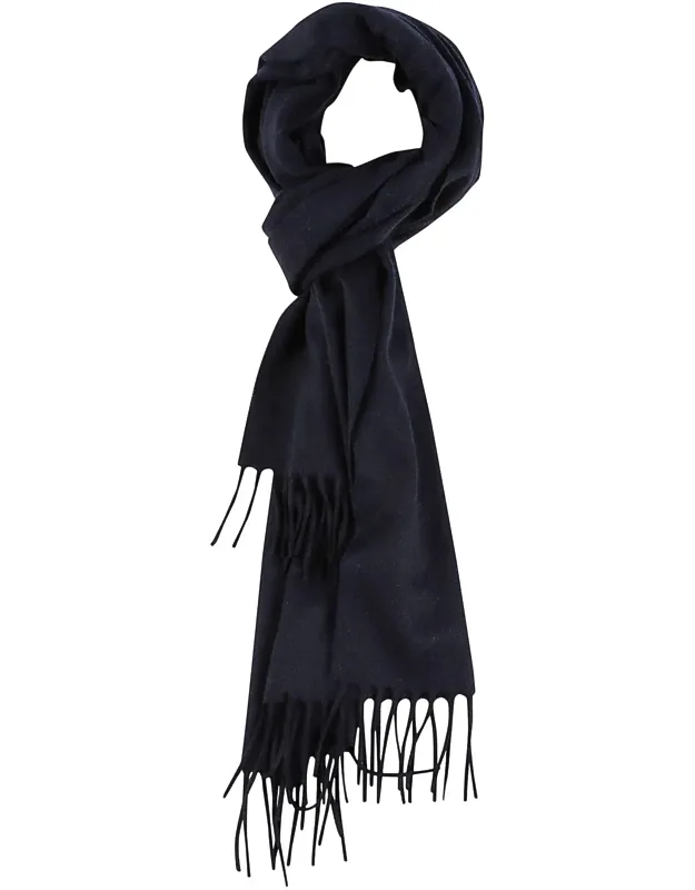 Fringed Cashmere-blend Scarf