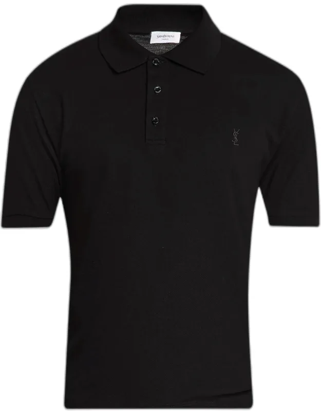 Cotton Pique Polo Shirt
