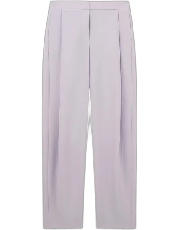 Pleated Tapered Trousers