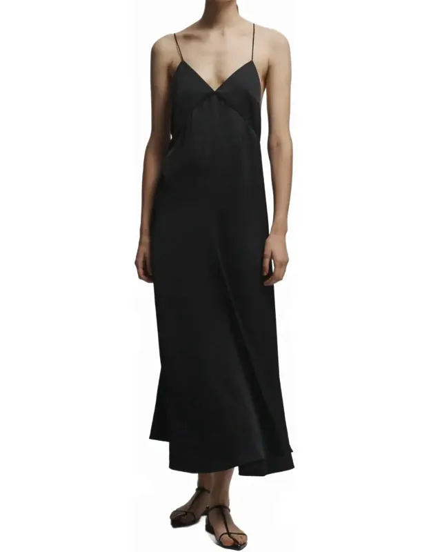 Open Back Slip Dress