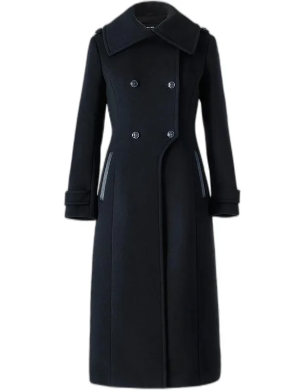 Double-face Wool Tailored Coat