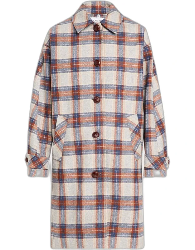 Plaid Dickey Coat