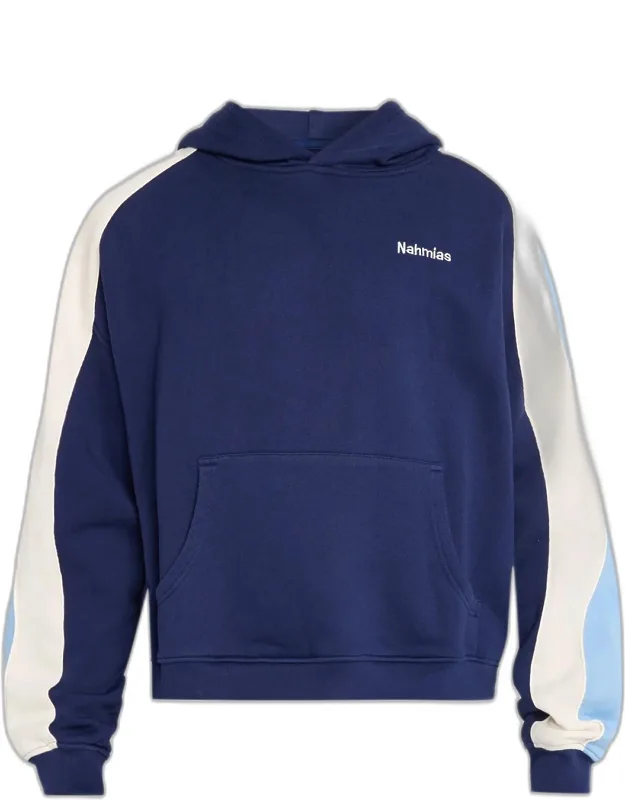 Ollie Colorblocked Cotton Hoodie