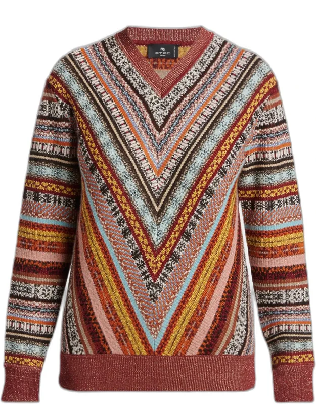Fair-isle Wool-blend Sweater