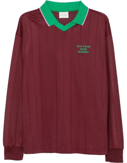 Slogan Polo Shirt