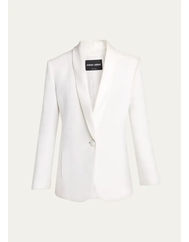 Slit-cuff Blazer