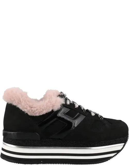 Faux Fur Sneakers
